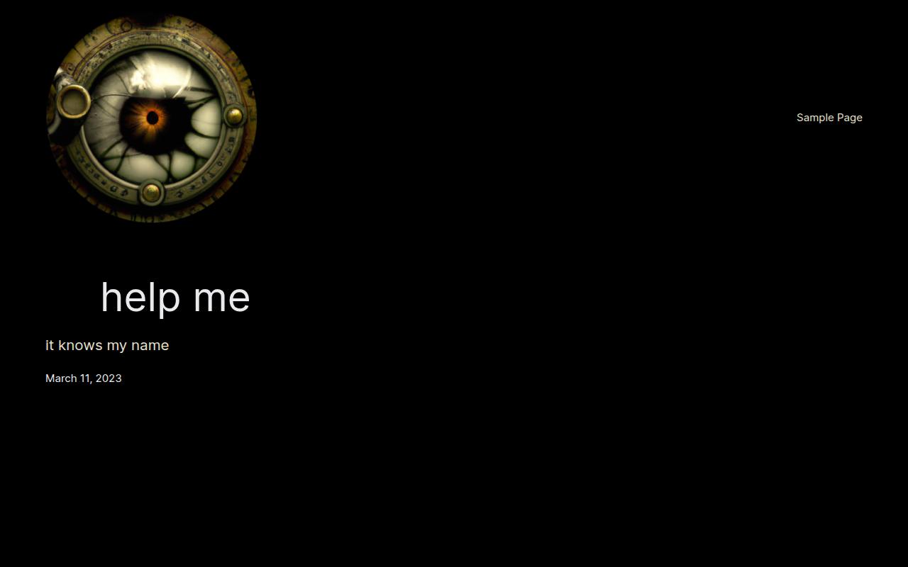 Screenshot of The Oculist