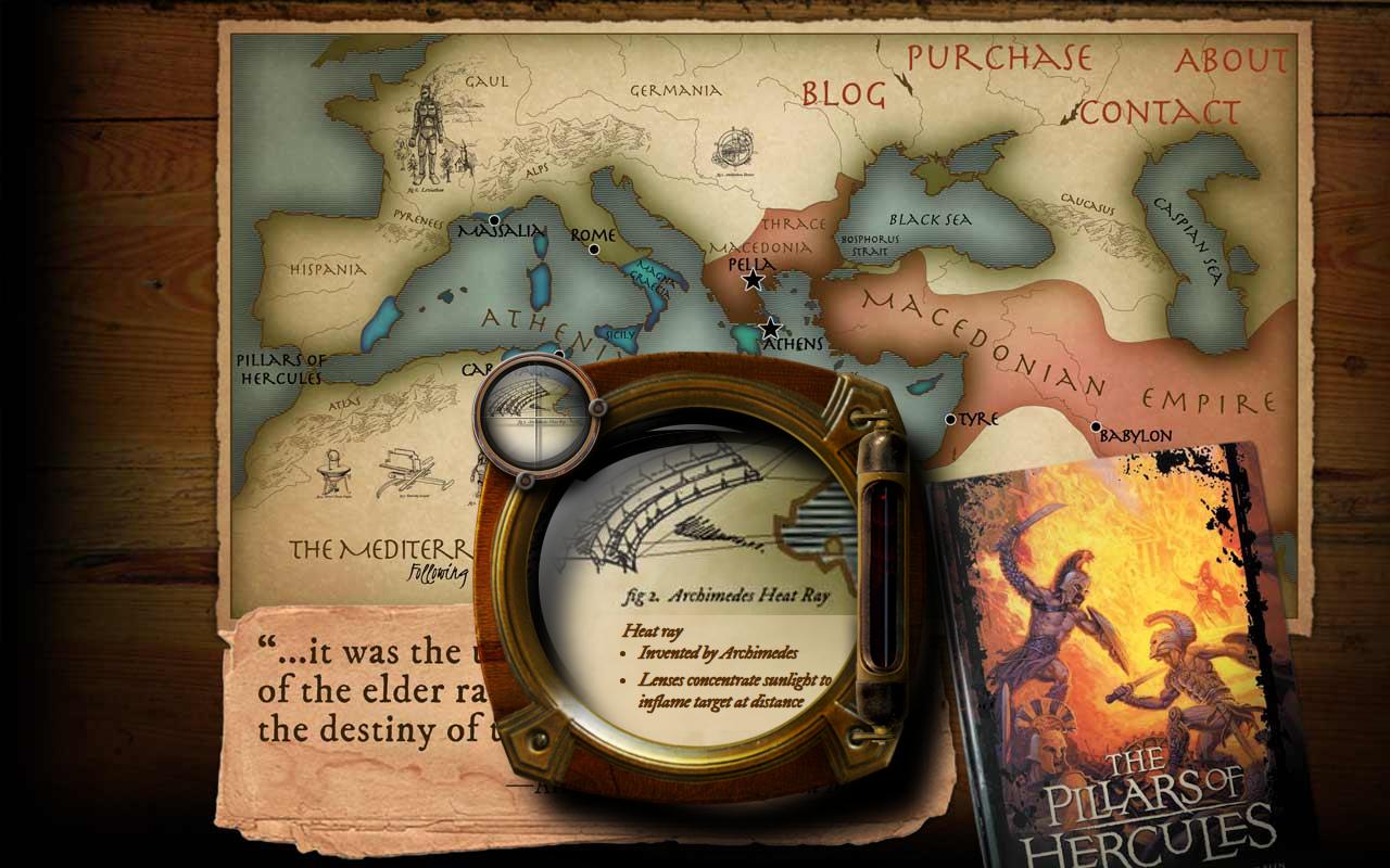 Screenshot of The Pillars of Hercules
